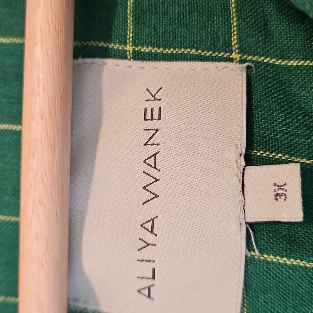 Aliya Wanek Giselle Top Emerald Green - Picture 3 of 3